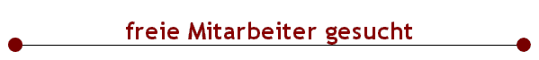  freie Mitarbeiter gesucht 